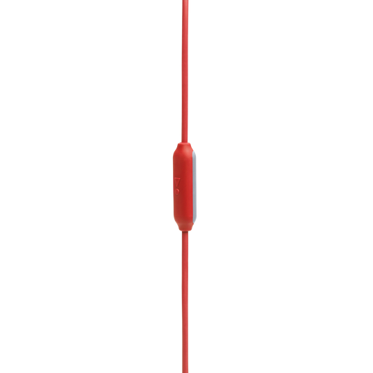 JBL Endurance Run 2 Wired - Coral Orange - Waterproof Wired Sports In-Ear Headphones - Detailshot 2